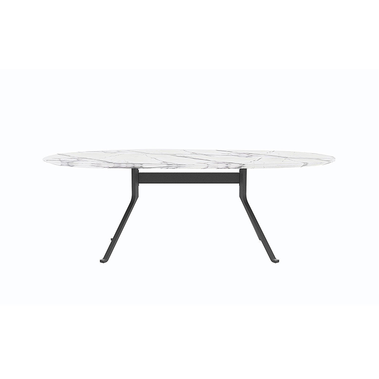 Blink Oval Dining Table - Stone Top