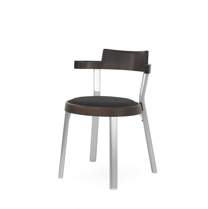 Pagoda Chair Upholstery - Aluminum Leg Silver